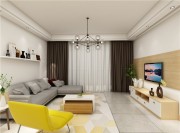 清新自然的北歐風(fēng)格140平米四居室客廳裝修效果圖 清新自然的北歐風(fēng)格140平米四居室客廳裝修效果圖