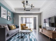 時尚休閑的北歐風格100平米三居室客廳裝修效果圖 時尚休閑的北歐風格100平米三居室客廳裝修效果圖