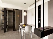 整潔的現(xiàn)代簡(jiǎn)約風(fēng)格80平米公寓餐廳吊頂裝修效果圖 整潔的現(xiàn)代簡(jiǎn)約風(fēng)格80平米公寓餐廳吊頂裝修效果圖