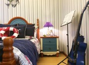 溫馨的地中海風格100平米二居室臥室裝修效果圖 溫馨的地中海風格100平米二居室臥室裝修效果圖