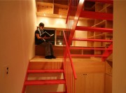 恬靜自然的日式風格160平米別墅樓梯裝修效果圖 恬靜自然的日式風格160平米別墅樓梯裝修效果圖