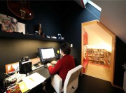 恬靜自然的日式風格160平米別墅書房裝修效果圖 恬靜自然的日式風格160平米別墅書房裝修效果圖