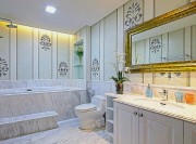 時(shí)尚休閑的田園風(fēng)格120平米三居室衛(wèi)生間裝修效果圖 時(shí)尚休閑的田園風(fēng)格120平米三居室衛(wèi)生間裝修效果圖