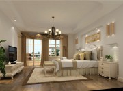 溫馨的田園風(fēng)格100平米二居室臥室裝修效果圖 溫馨的田園風(fēng)格100平米二居室臥室裝修效果圖