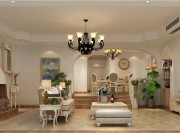 溫馨的田園風(fēng)格100平米二居室客廳裝修效果圖 溫馨的田園風(fēng)格100平米二居室客廳裝修效果圖