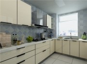 清新甜美的田園風(fēng)格120平米三居室廚房裝修效果圖 清新甜美的田園風(fēng)格120平米三居室廚房裝修效果圖