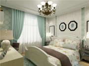 清新甜美的田園風(fēng)格120平米三居室臥室裝修效果圖 清新甜美的田園風(fēng)格120平米三居室臥室裝修效果圖