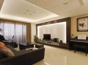 休閑地中海風(fēng)格120平米四居室客廳裝修效果圖 休閑地中海風(fēng)格120平米四居室客廳裝修效果圖