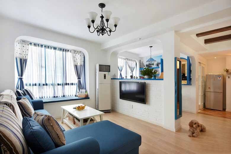 清爽地中海風(fēng)格小戶型裝修效果圖 清爽地中海風(fēng)格小戶型裝修效果圖