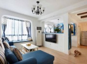 清爽地中海風(fēng)格小戶型客廳裝修效果圖 清爽地中海風(fēng)格小戶型客廳裝修效果圖