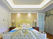 時(shí)尚休閑的田園風(fēng)格120平米三居室臥室裝修效果圖 時(shí)尚休閑的田園風(fēng)格120平米三居室臥室裝修效果圖