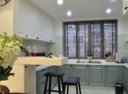 清新田園風(fēng)格110平米復(fù)式廚房裝修效果圖 清新田園風(fēng)格110平米復(fù)式廚房裝修效果圖