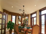 穩(wěn)重的東南亞風(fēng)格110平米復(fù)式餐廳裝修效果圖 穩(wěn)重的東南亞風(fēng)格110平米復(fù)式餐廳裝修效果圖