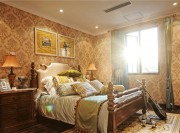 奢華的田園風(fēng)格160平米別墅臥室窗戶裝修效果圖 奢華的田園風(fēng)格160平米別墅臥室窗戶裝修效果圖