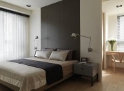 自然通透日式風(fēng)格60平米公寓臥室背景墻裝修效果圖 自然通透日式風(fēng)格60平米公寓臥室背景墻裝修效果圖