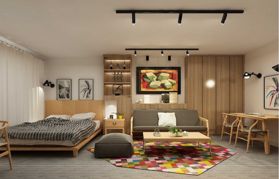 整潔時(shí)尚的北歐風(fēng)格小戶型裝修效果圖 整潔時(shí)尚的北歐風(fēng)格小戶型裝修效果圖