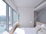 舒適明亮日式風(fēng)格70平米小戶型陽臺窗戶裝修效果圖