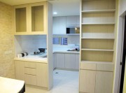 簡約田園風(fēng)格40平米一居室廚房隔斷柜裝修效果圖 簡約田園風(fēng)格40平米一居室廚房隔斷柜裝修效果圖