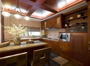 自然清新的東南亞風(fēng)格90平米二居室餐廳裝修效果圖 自然清新的東南亞風(fēng)格90平米二居室餐廳裝修效果圖