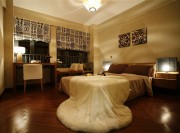 穩(wěn)重咖系東南亞風(fēng)格100平米三居室臥室裝修效果圖 穩(wěn)重咖系東南亞風(fēng)格100平米三居室臥室裝修效果圖