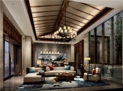 復(fù)古的東南亞風(fēng)格200平米別墅客廳裝修效果圖 復(fù)古的東南亞風(fēng)格200平米別墅客廳裝修效果圖