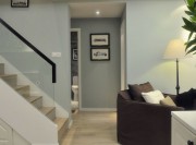 清新田園風(fēng)格110平米復(fù)式樓梯裝修效果圖 清新田園風(fēng)格110平米復(fù)式樓梯裝修效果圖