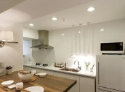 清新舒適的日式風(fēng)格70平米一居室餐廳吊頂裝修效果圖 清新舒適的日式風(fēng)格70平米一居室餐廳吊頂裝修效果圖