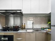 灰色調(diào)新古典風(fēng)格70平米一居室廚房櫥柜裝修效果圖 灰色調(diào)新古典風(fēng)格70平米一居室廚房櫥柜裝修效果圖