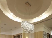 優(yōu)雅簡潔新古典風格100平米二居室餐廳吊頂裝修效果圖