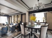 淡雅清新中式風(fēng)格100平米公寓餐廳吊頂裝修效果圖 淡雅清新中式風(fēng)格100平米公寓餐廳吊頂裝修效果圖