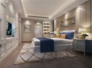 簡約大氣的歐式風格三居室臥室裝修效果圖 簡約大氣的歐式風格三居室臥室裝修效果圖