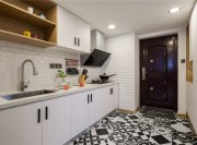 簡單舒適的北歐風(fēng)格90平米復(fù)式廚房裝修效果圖 簡單舒適的北歐風(fēng)格90平米復(fù)式廚房裝修效果圖