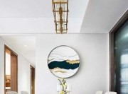 灰色調(diào)新古典風(fēng)格70平米一居室餐廳吊頂裝修效果圖 灰色調(diào)新古典風(fēng)格70平米一居室餐廳吊頂裝修效果圖