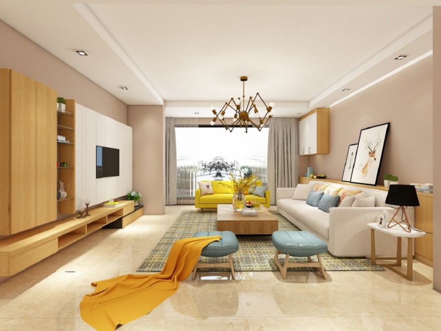 多姿多彩的北歐風格三居室裝修效果圖 多姿多彩的北歐風格三居室裝修效果圖