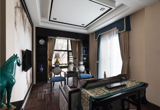 淡雅清新中式風(fēng)格100平米公寓裝修效果圖 淡雅清新中式風(fēng)格100平米公寓裝修效果圖