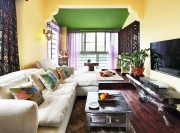 浪漫的東南亞風(fēng)格公寓客廳裝修效果圖 浪漫的東南亞風(fēng)格公寓客廳裝修效果圖