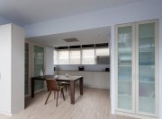 唯美現(xiàn)代簡約風(fēng)格100平米復(fù)式loft餐廳吊頂裝修效果圖 唯美現(xiàn)代簡約風(fēng)格100平米復(fù)式loft餐廳吊頂裝修效果圖