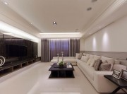 浪漫新古典風(fēng)格120平米四居室客廳吊頂裝修效果圖 浪漫新古典風(fēng)格120平米四居室客廳吊頂裝修效果圖