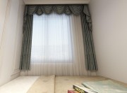 柔和簡(jiǎn)約美式130平二居室兒童房窗簾裝修效果圖 柔和簡(jiǎn)約美式130平二居室兒童房窗簾裝修效果圖