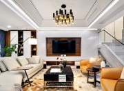 獅山原著現(xiàn)代簡約復(fù)式臥室實景裝修案例