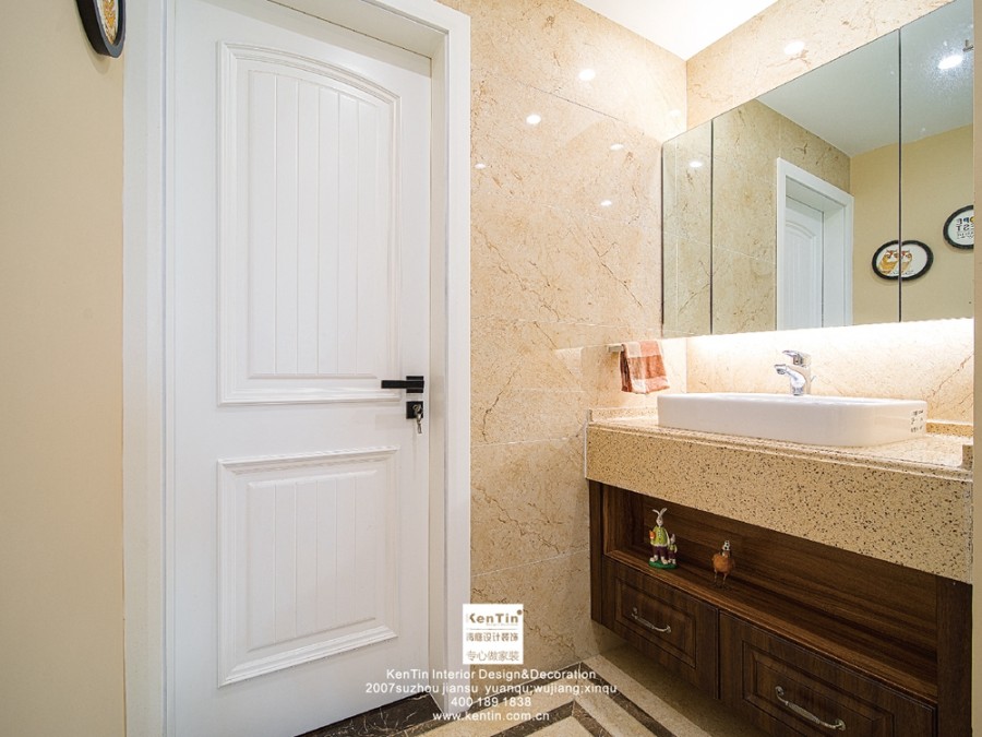 太陽城星辰花園現代簡約衛(wèi)生間裝修案例