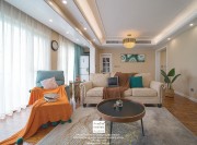 太陽城星辰花園現代簡約客廳裝修案例