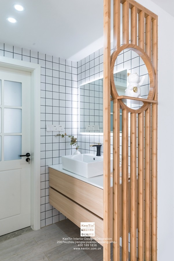 領袖金品北歐風格三居室裝修實景案例衛(wèi)生間