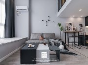 活力島民宿現(xiàn)代風(fēng)格客廳實(shí)景裝修案例