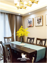 實(shí)景案例尊域雅苑簡美風(fēng)格兩居室