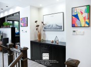 吳江麗灣域工業(yè)風(fēng)別墅裝修實(shí)景案例玄關(guān)