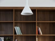 獅山名門現(xiàn)代簡約三居室書房裝修實景案例