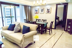 實(shí)景案例尊域雅苑簡美風(fēng)格兩居室