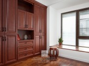 獅山名門現(xiàn)代簡約三居室榻榻米裝修實景案例