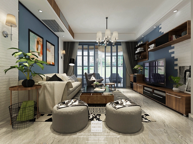 四季晶華現(xiàn)代簡約風(fēng)格三居室